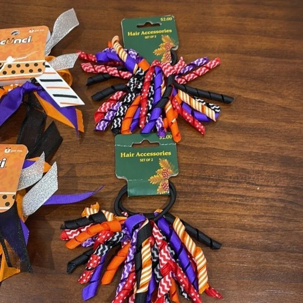 Halloween Hair Accessories &  3 Piece Cat Costume set